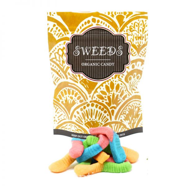 www.rentingglobal.com, renting, global, Vancouver, BC, Canada, edibles, Sweeds Edibles – Sour Neon Worms – THC 200MG