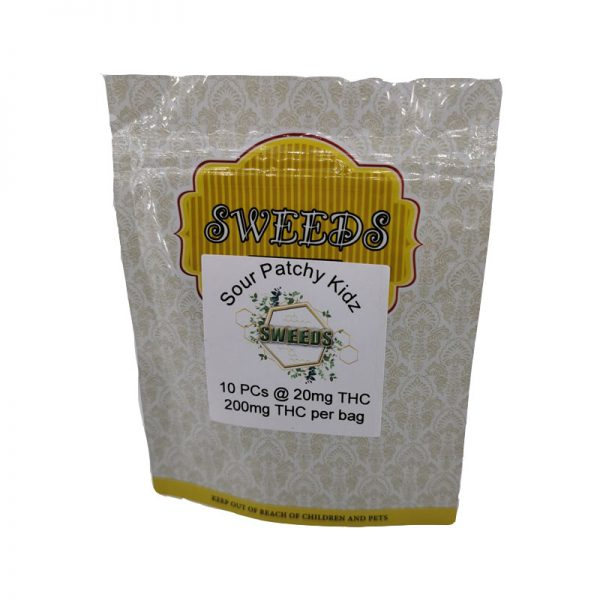 www.rentingglobal.com, renting, global, Vancouver, BC, Canada, edibles, Sweeds Edibles – Sour Patch Kidz – THC 200MG