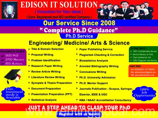 www.rentingglobal.com, renting, global, Kerala, India, phd guidance, PHD RESEARCH GUIDANCE IN EDISON IT SOLUTION