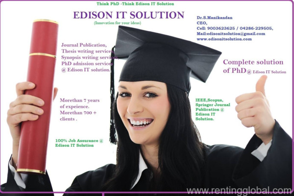 www.rentingglobal.com, renting, global, Andhra Pradesh, India, phd guidance, PHD RESEARCH GUIDANCE IN EDISON IT SOLUTION