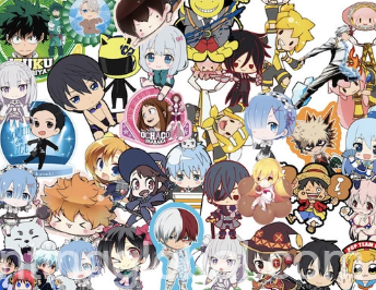 www.rentingglobal.com, renting, global, Jl. Ikan Arwana, Tambakrejo, Kec. Waru, Kabupaten Sidoarjo, Jawa Timur, Indonesia, sticker,sticker anime, sticker anime japan bentuk murah full colour acak/random