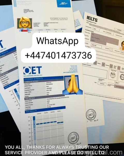 Get Passport, IELTS, TOEFL, PTE,GEOTHE,OET,NCLEX WhatsApp: +447401473736