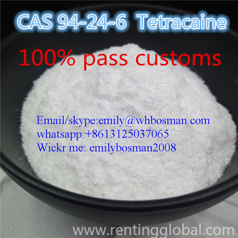 www.rentingglobal.com, renting, global, Moscow, Russia, tetracaine,cas 94-24-6,94-24-6, Tetracaine CAS 94-24-6 ,Safe Shipment to RU,USA,AU,EU, emily@whbosman.com