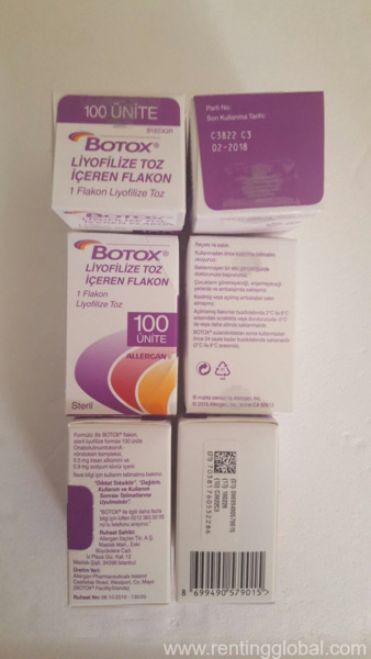 Buy Juvederm, Radiesse, Restylane, Botox 100 IU for sell