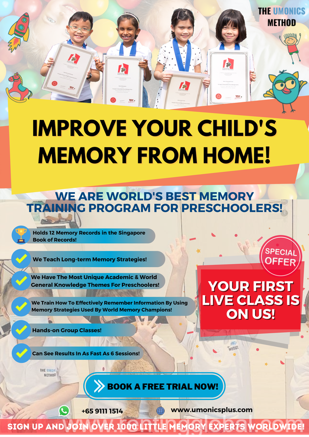 www.rentingglobal.com, renting, global, Singapore, the umonics method,free learning,mind conditioning,preschoolers activities, Free Online Kids Classes from ages 3-6!
