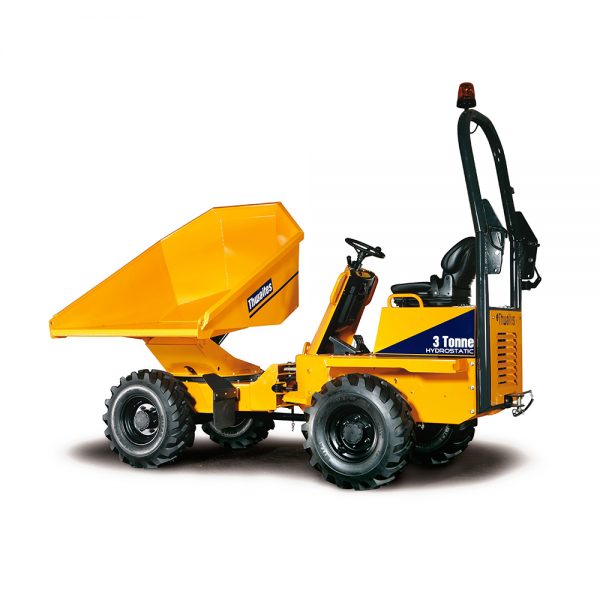 3 Ton Swivel Dumper hire