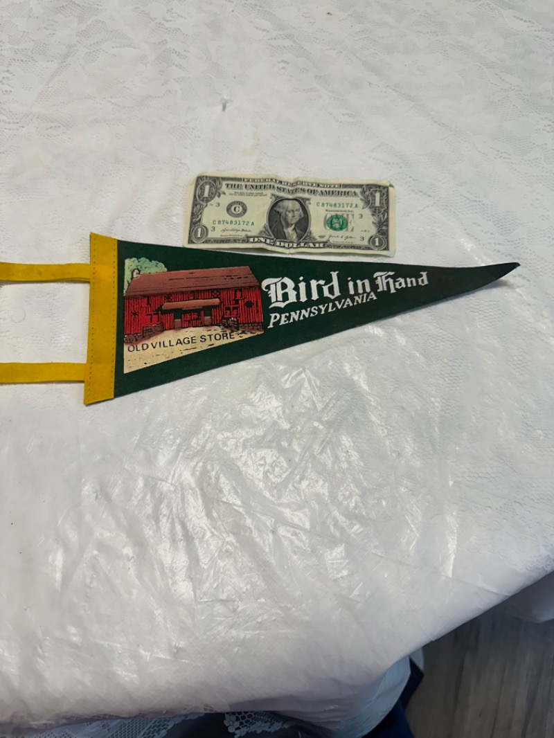 Bird-in-Hand, Pennsylvania Old Village Store Souvenir Pennant