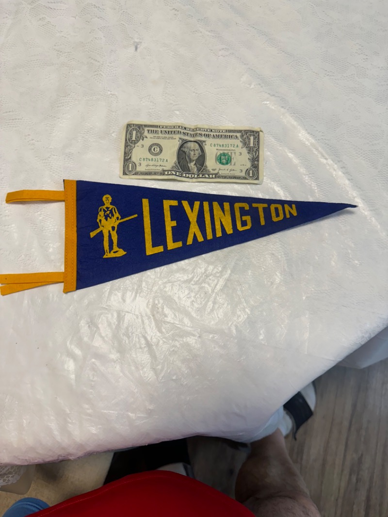 Historical Lexington Souvenir Pennant