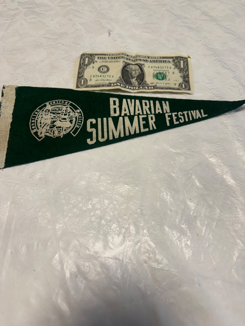 Bavarian Summer Festival Fabric Pennant