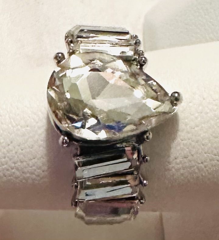 Elegant Precious Stone Ring
