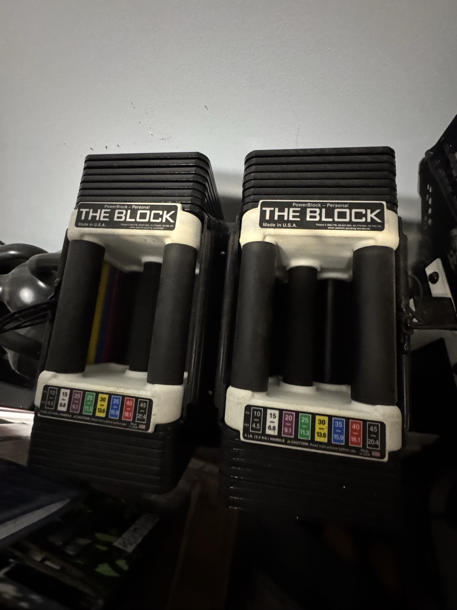 PowerBlock The Block Dumbbells