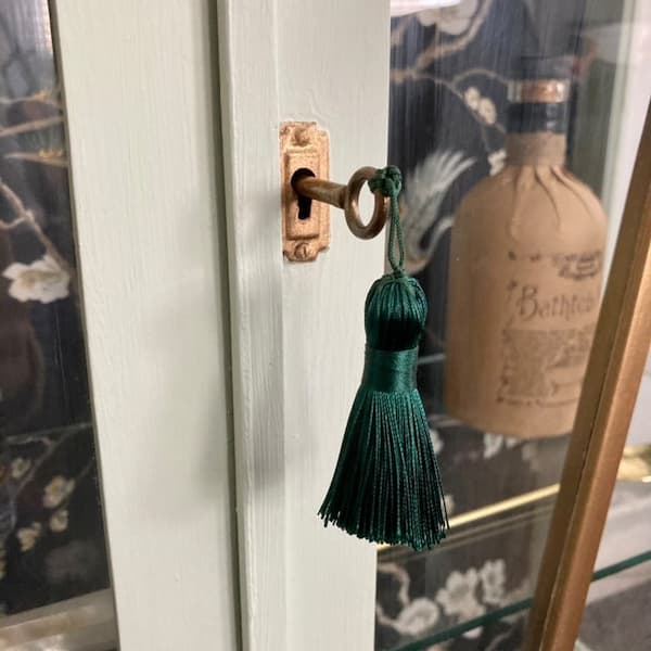 Art Deco Upcycled Cocktail/Gin Display Cabinet 