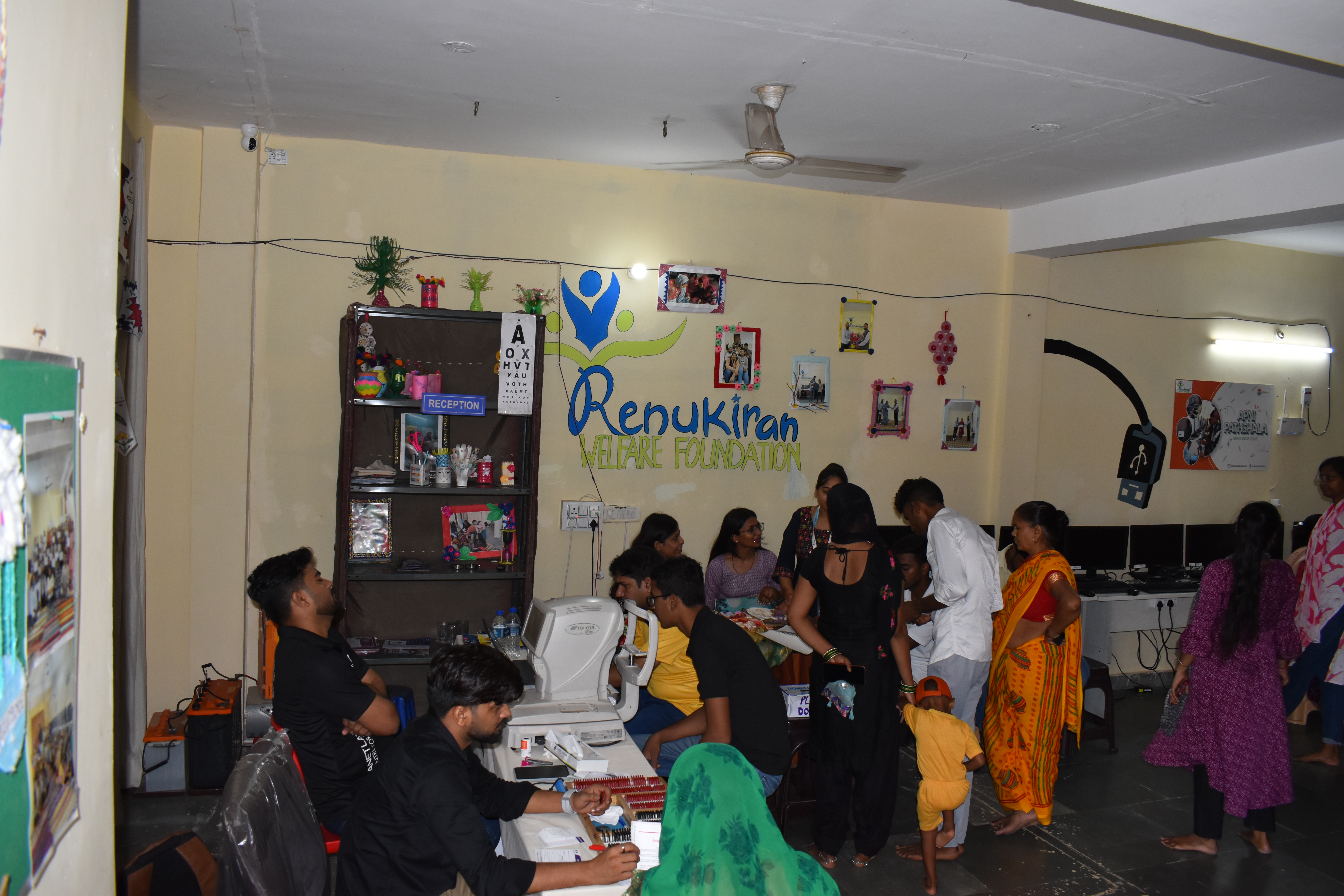 Children learning together in a classroom setting