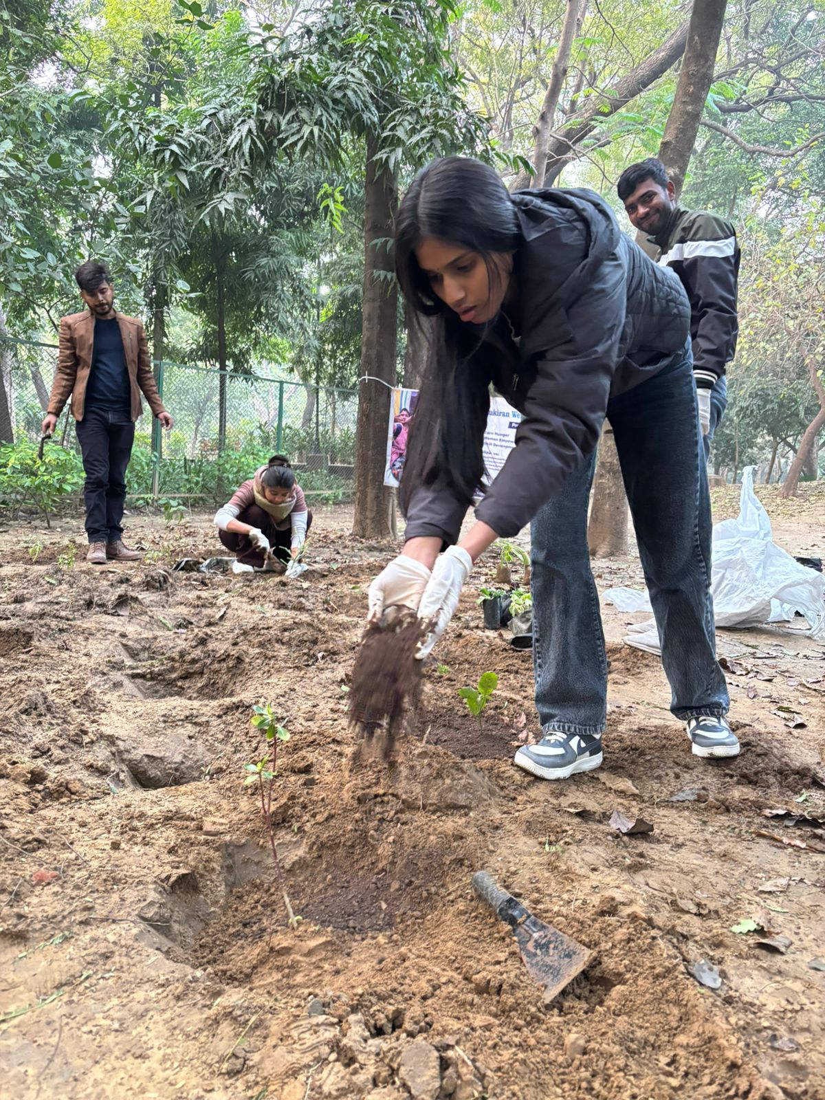 Community cleaning drive