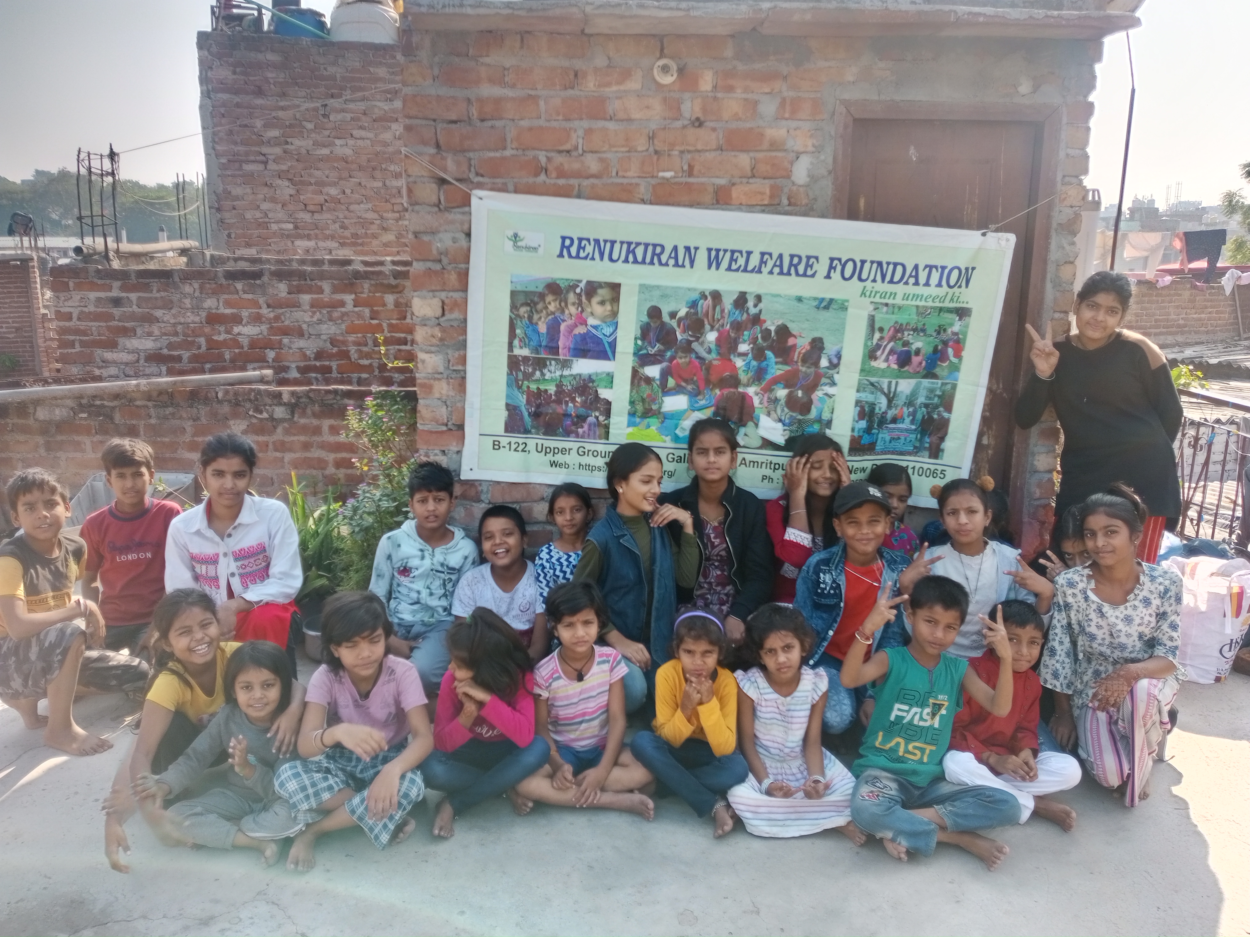 Group of students learning together