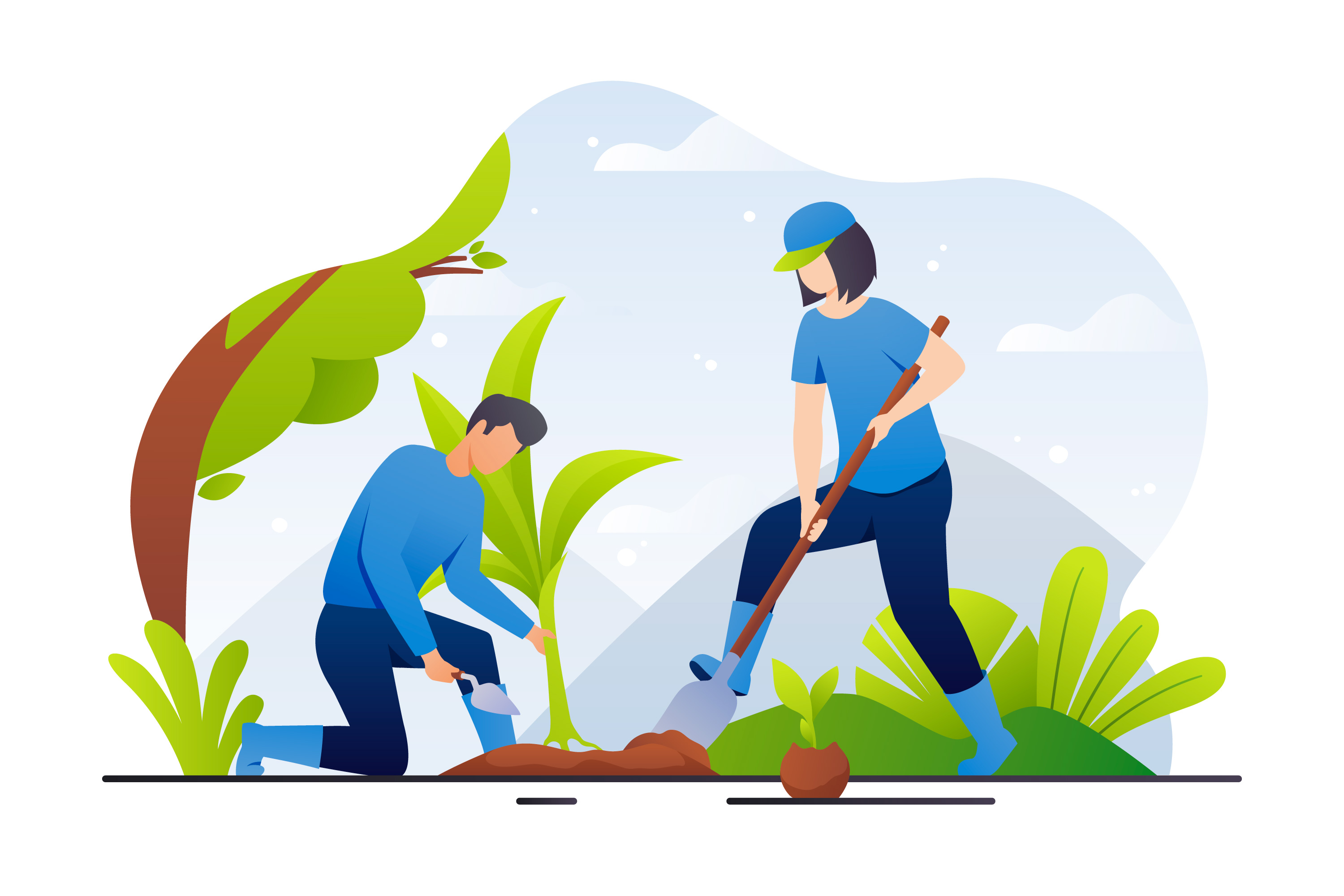 Donate for a tree plantation