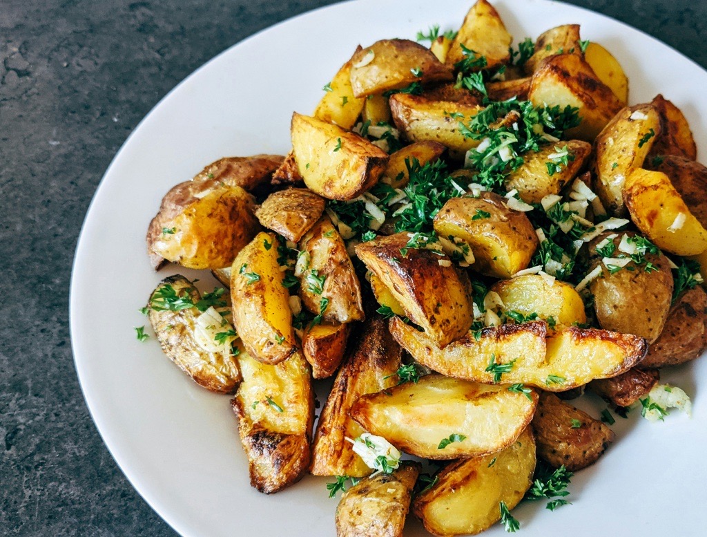Garlic Roasted Potatoes
