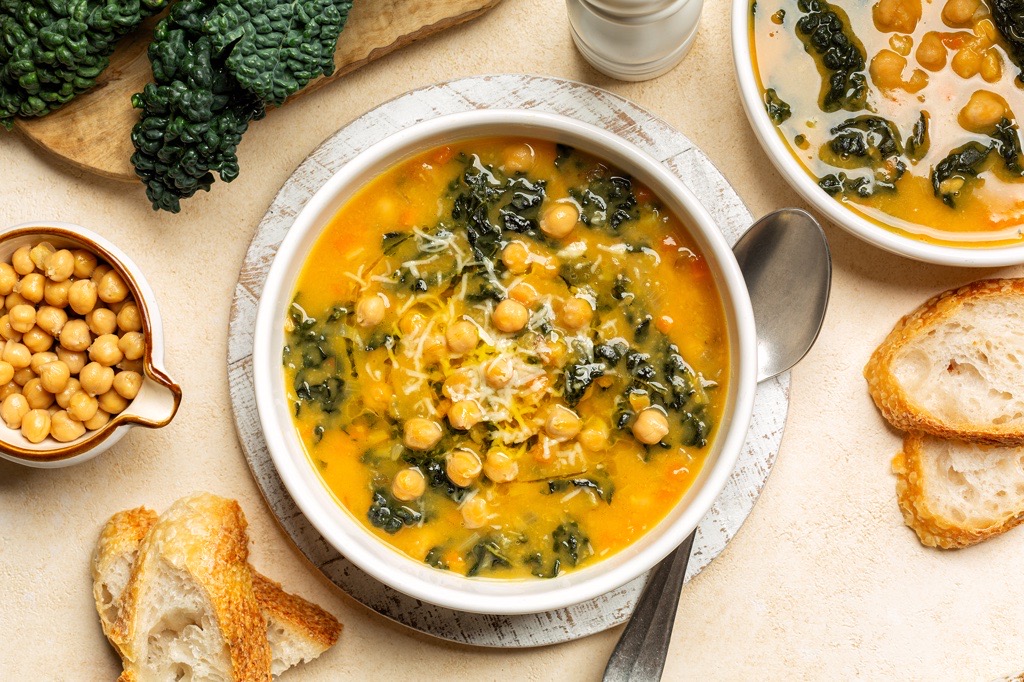 Curried Chickpea Soup