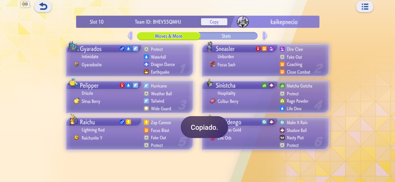 gyrados team preview