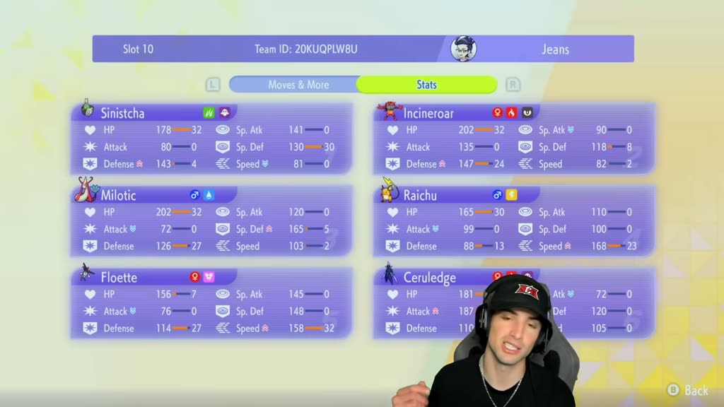 Jeans' Mega Raichu-Y Ceruledge Team screenshot 1