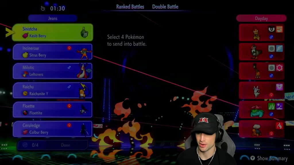 Jeans' Mega Raichu-Y Ceruledge Team screenshot 2
