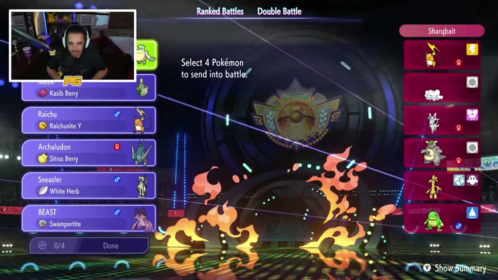 PokeGiuseppe's Mega Raichu-Y Rain Team screenshot 2