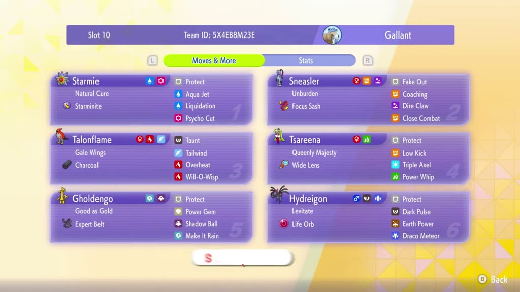 PokeTacticsTV's Mega Starmie Doubles screenshot 1