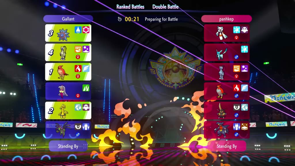 PokeTacticsTV's Mega Starmie Doubles screenshot 2