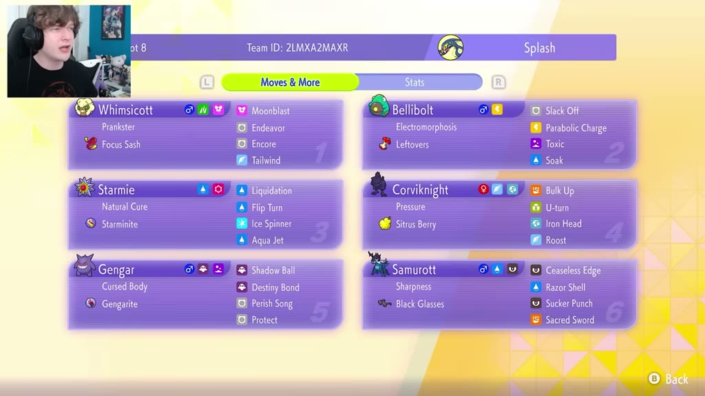 SplashPlate's Rank 1 Starmie Balance preview