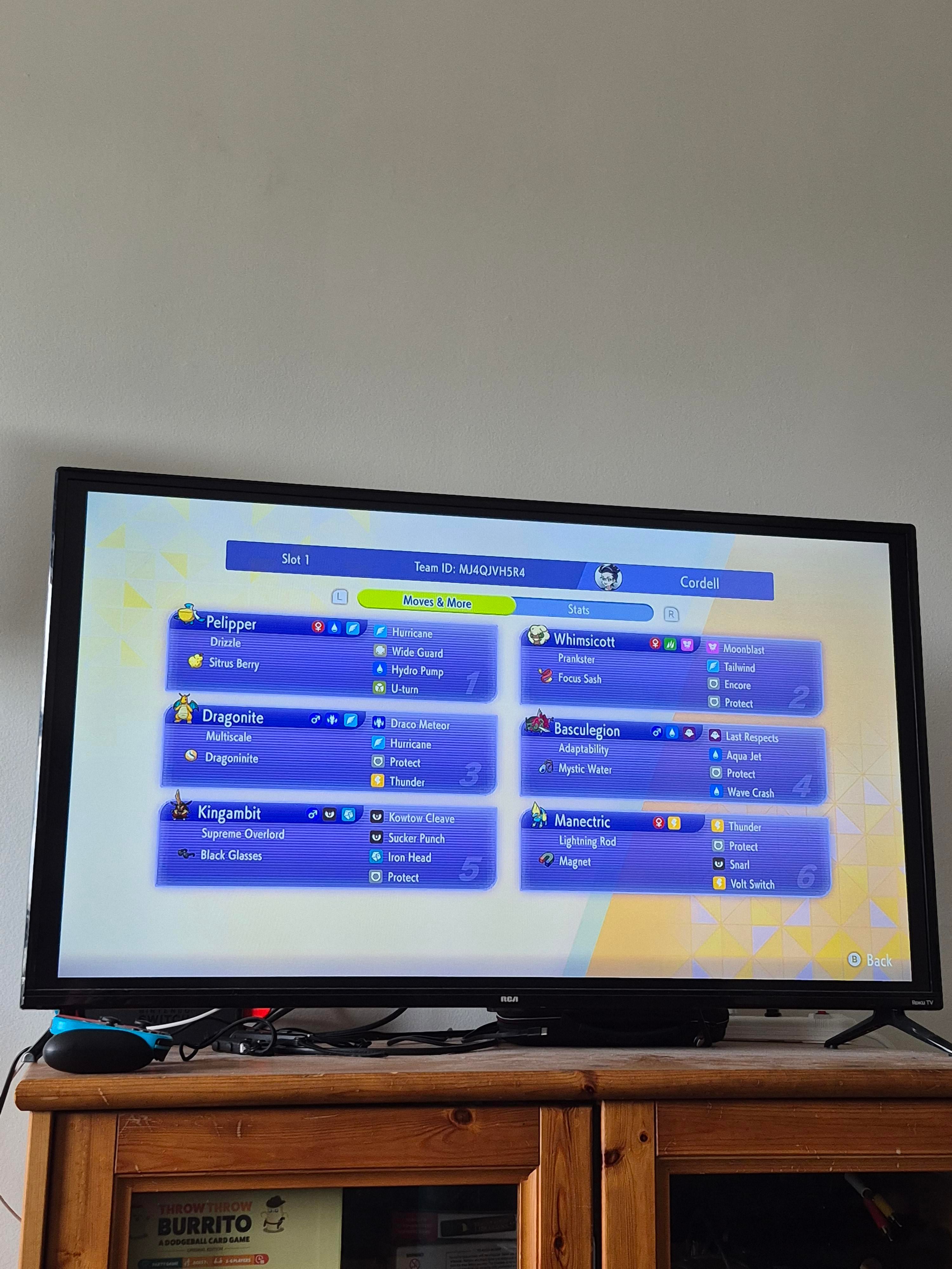 freeclimbmax's Dragonite Rain Master Ball Team screenshot 2
