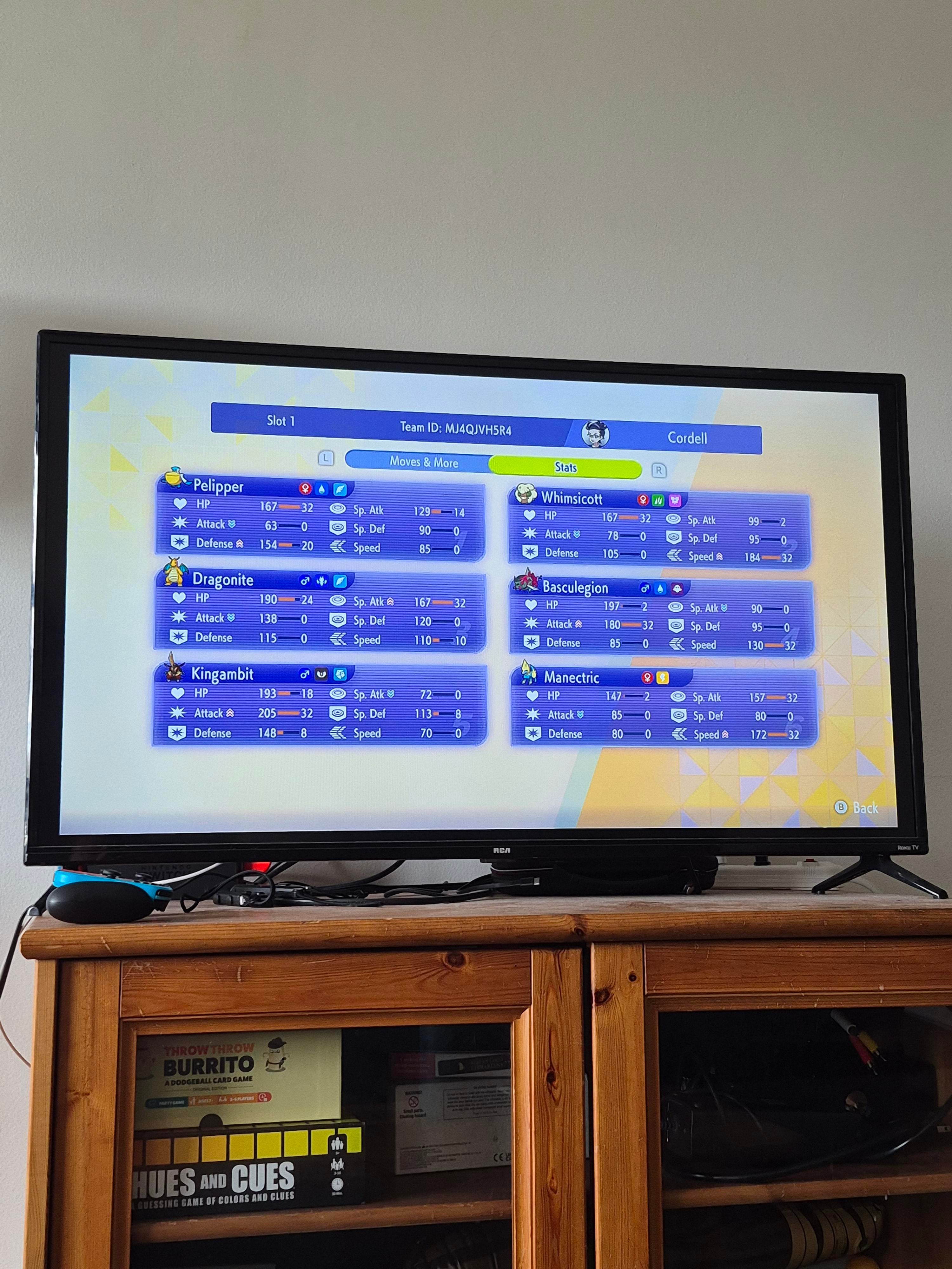 freeclimbmax's Dragonite Rain Master Ball Team screenshot 3