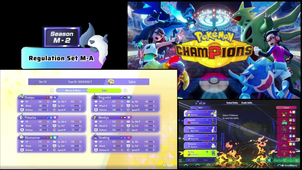 The Absolian's Mega Abomasnow M-2 Team preview