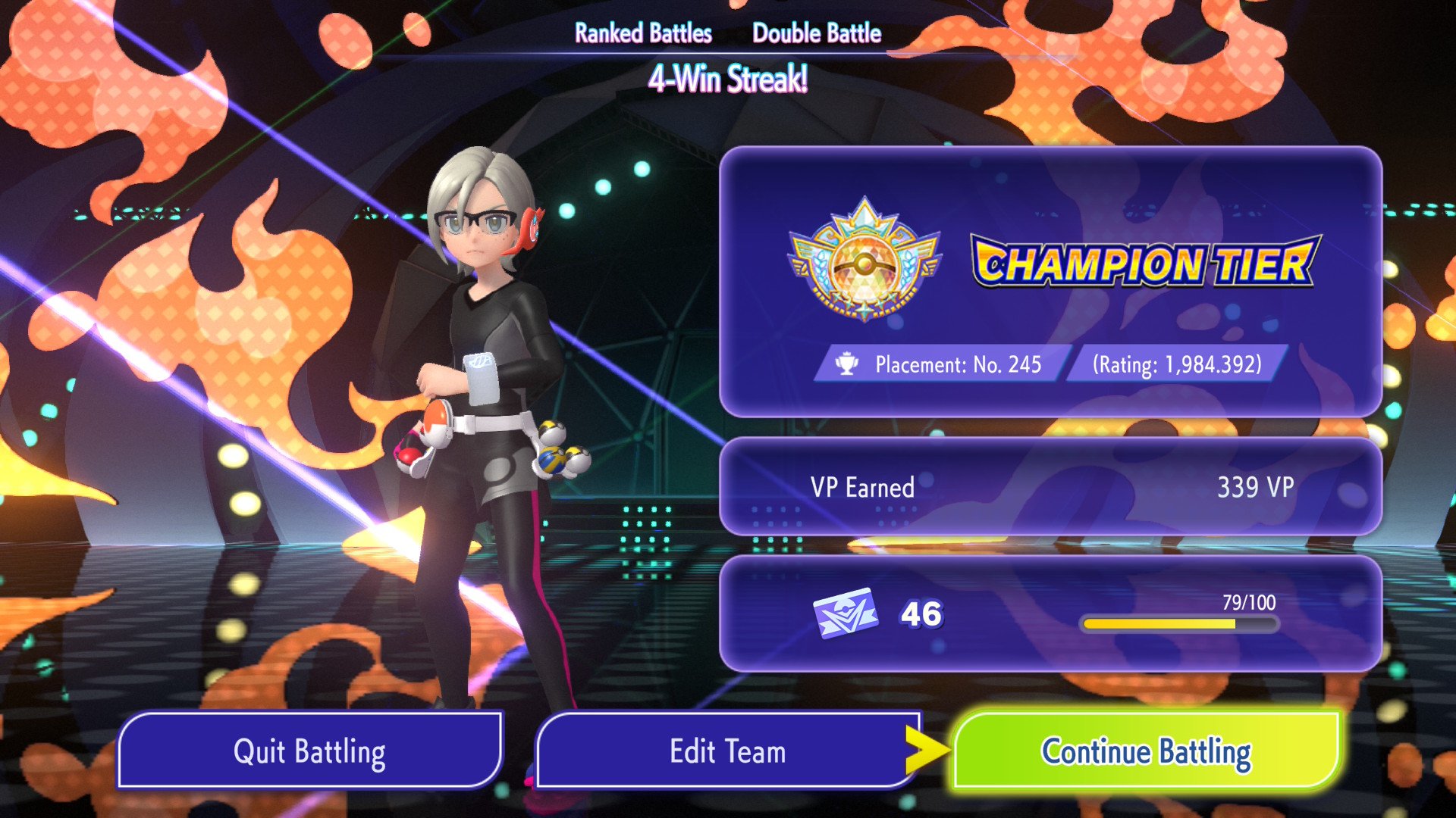 FireFalls's Camerupt Vanilluxe Trick Room screenshot 2