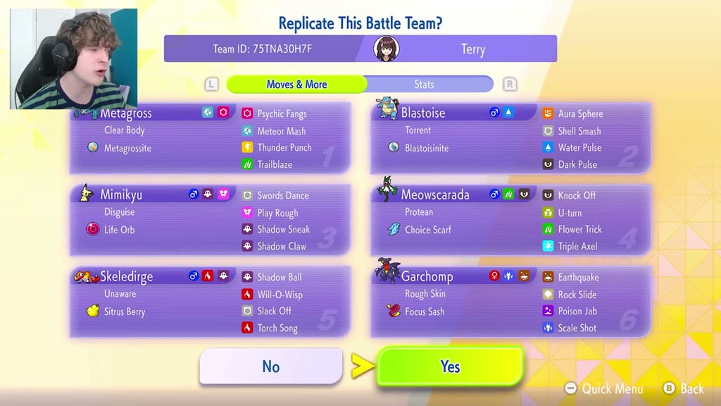 Pterodactyl's Mega Blastoise Trailblaze Team screenshot 1