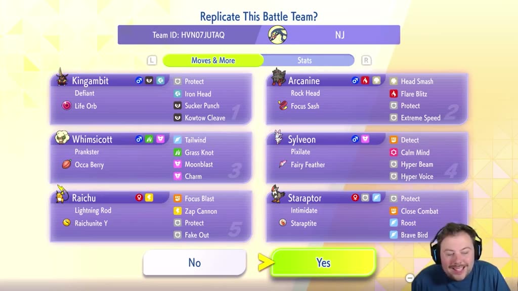 NJ's Kingambit Arcanine World Championship Team preview