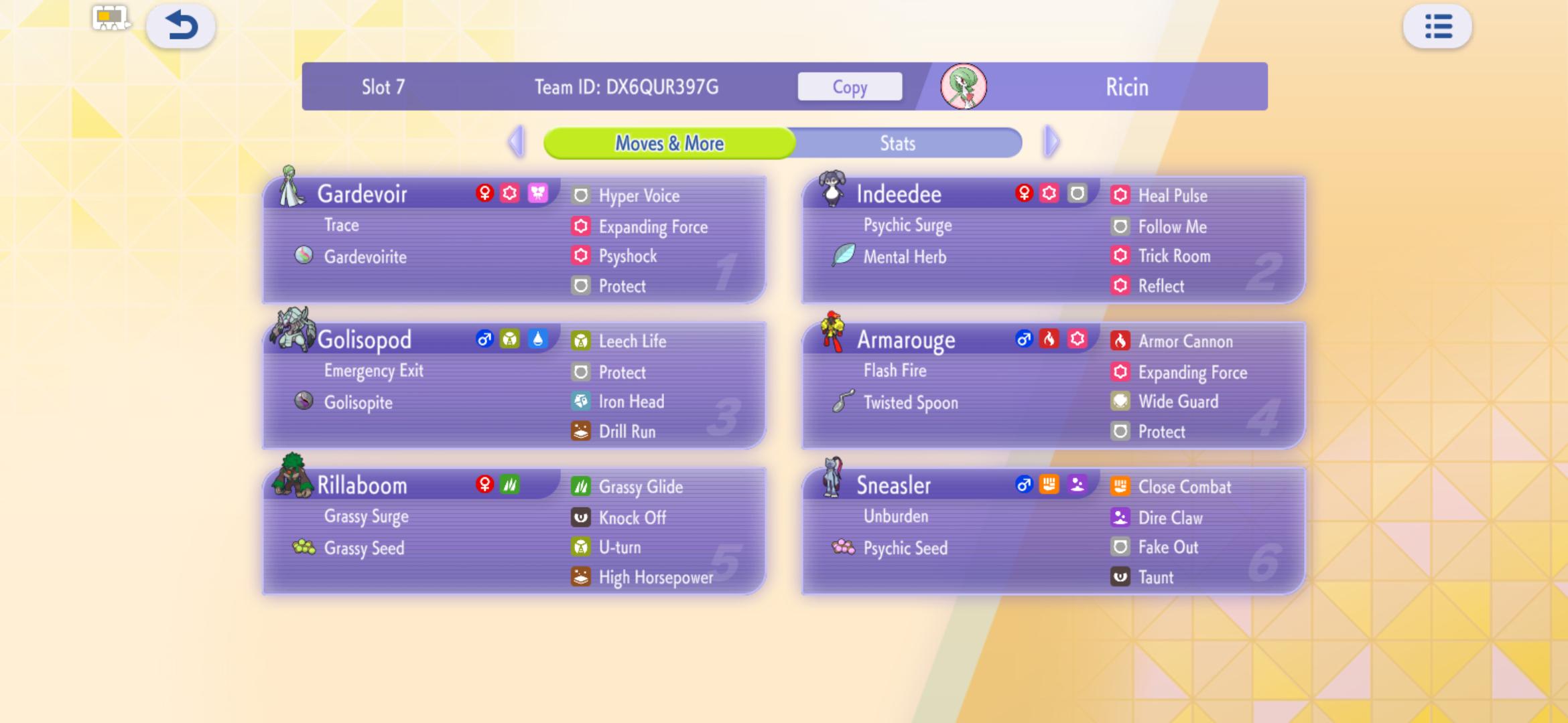 GasperVladiHSDXD's Gardevoir Terrain Trick Room preview