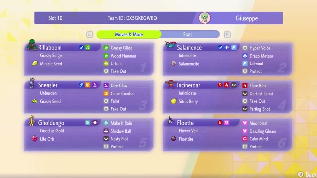 PokeGiuseppe's Mega Salamence Floette Pressure preview