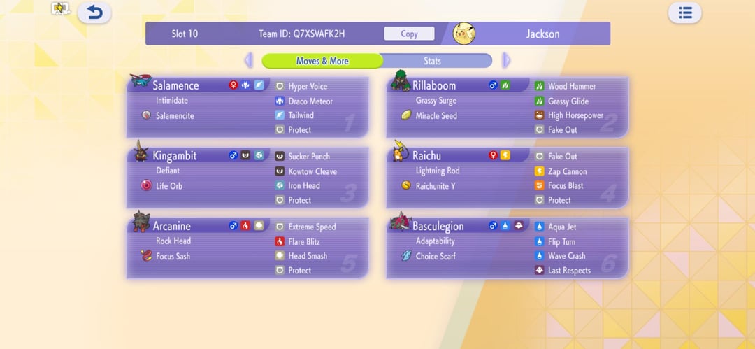 Just hit Masterball with a team I made myself! preview
