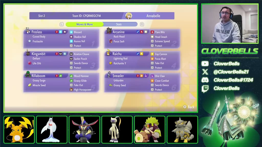CloverBells' Mega Froslass / Mega Raichu Bolt-Beam preview