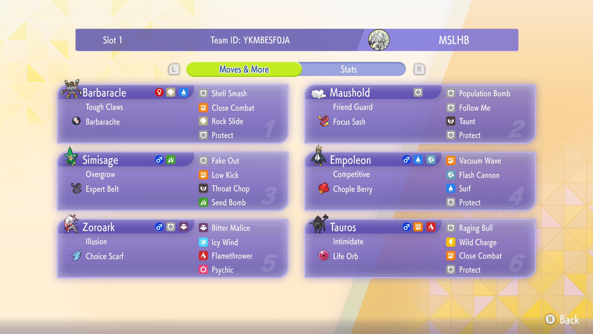 Mega Barbaracle Shell Smash screenshot 1