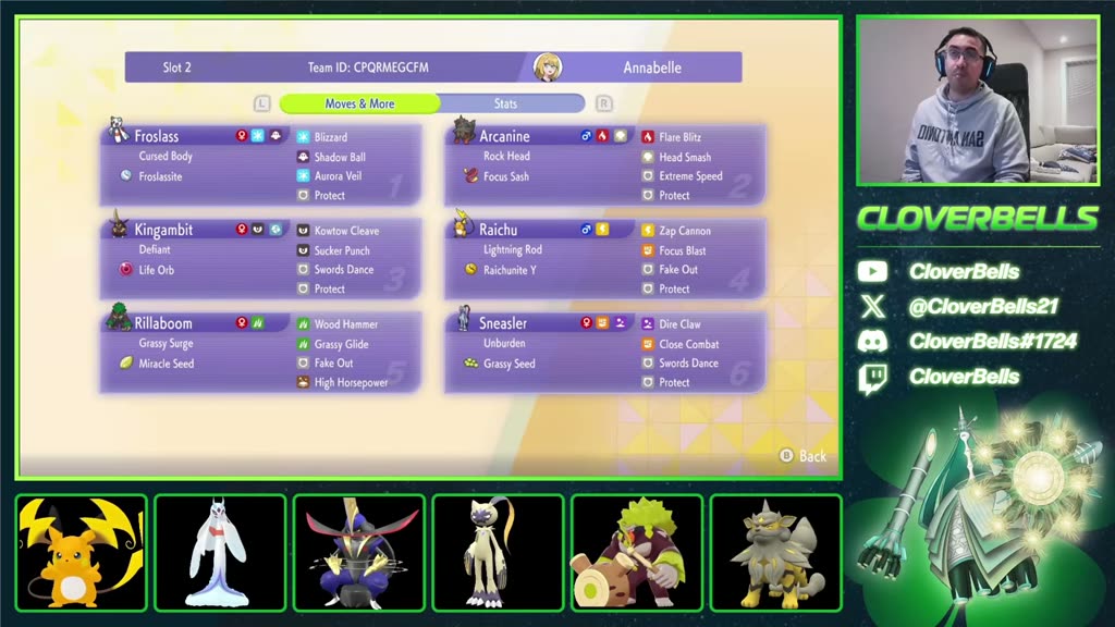 Mega Raichu–Froslass Bolt Beam preview