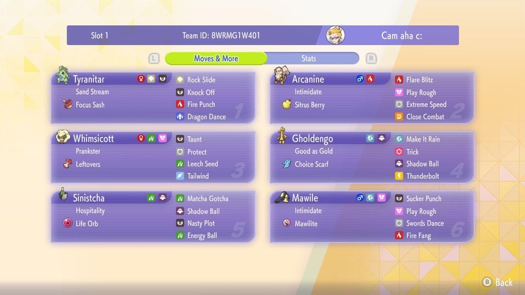 TupaCuba's Drafted Team 1 screenshot 1