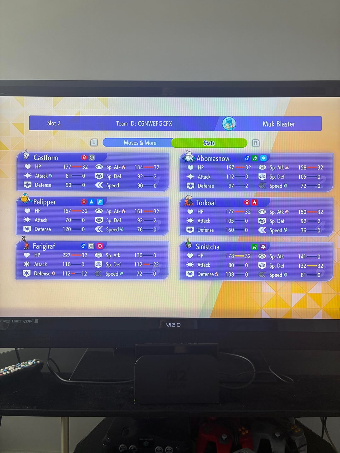 Castform Master Ball Team screenshot 1
