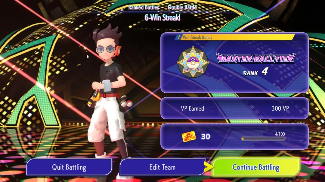 I went almost undefeated to Master Ball Tier with Charizard and Farigiraf screenshot 2