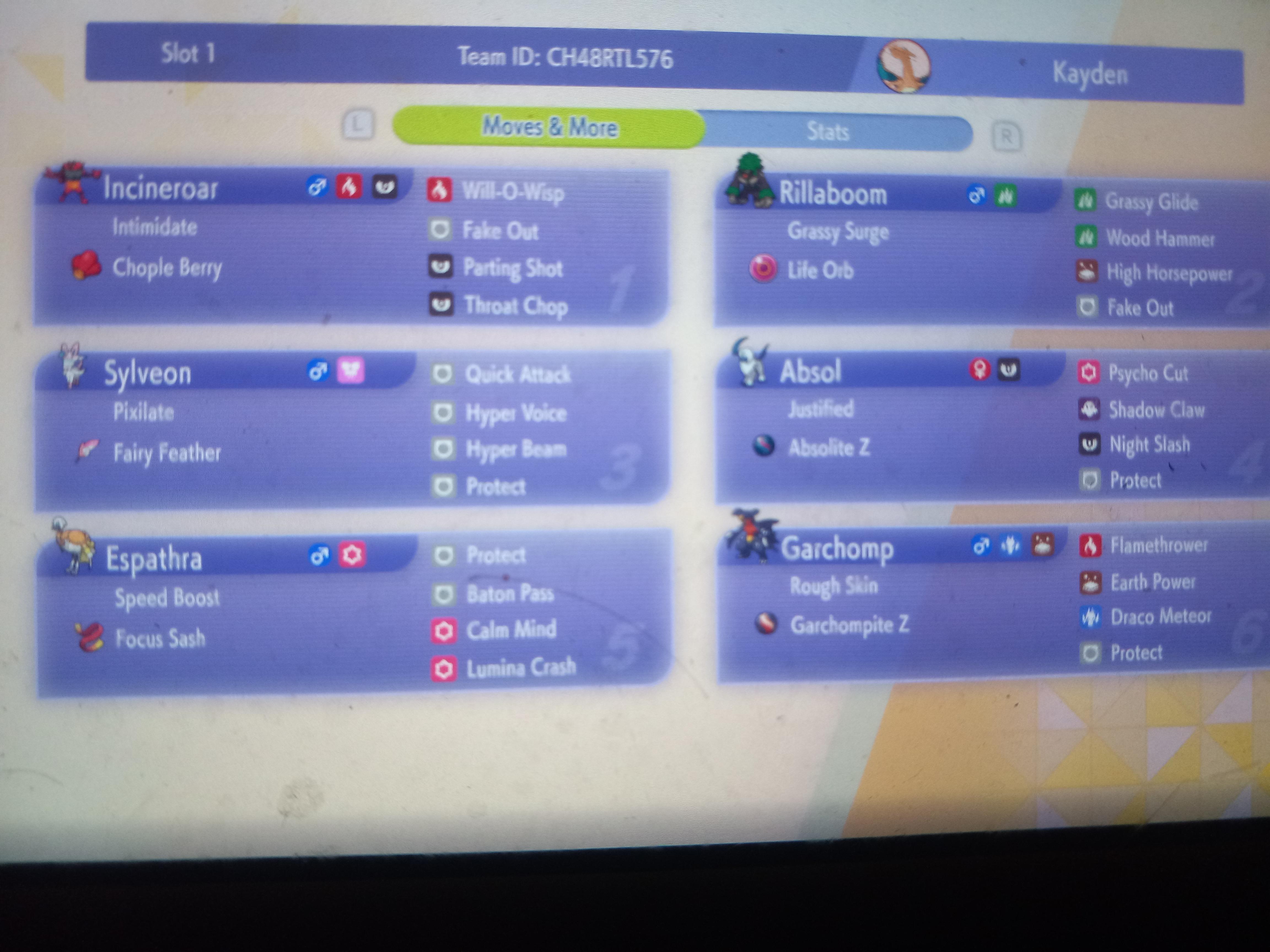 Mega Garchomp-Z Doubles Team screenshot 1