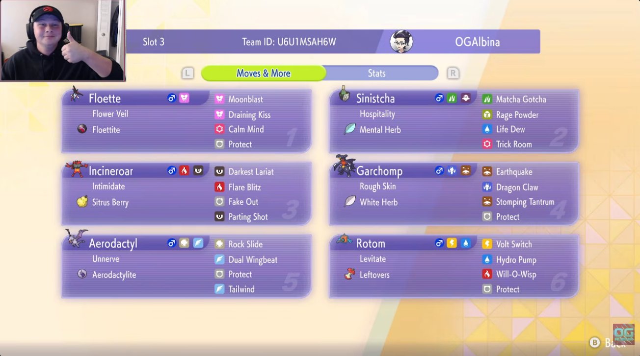 og_albina's Floette Aerodactyl Team preview