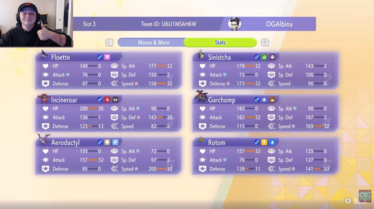 og_albina's Floette Aerodactyl Team screenshot 2