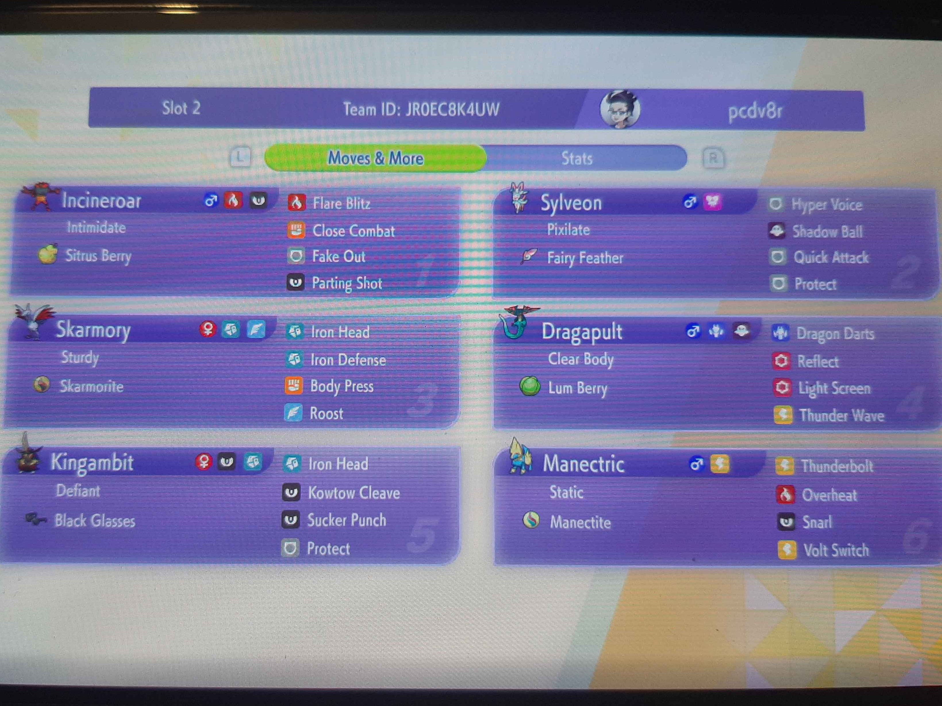 pcdv8r's Manectric Skarmory preview