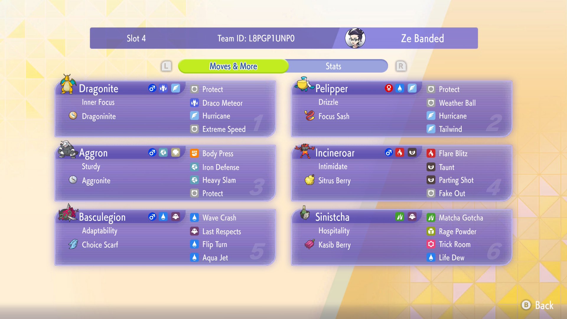 Ze Banded's Wide League 17th Aggron Rain screenshot 2