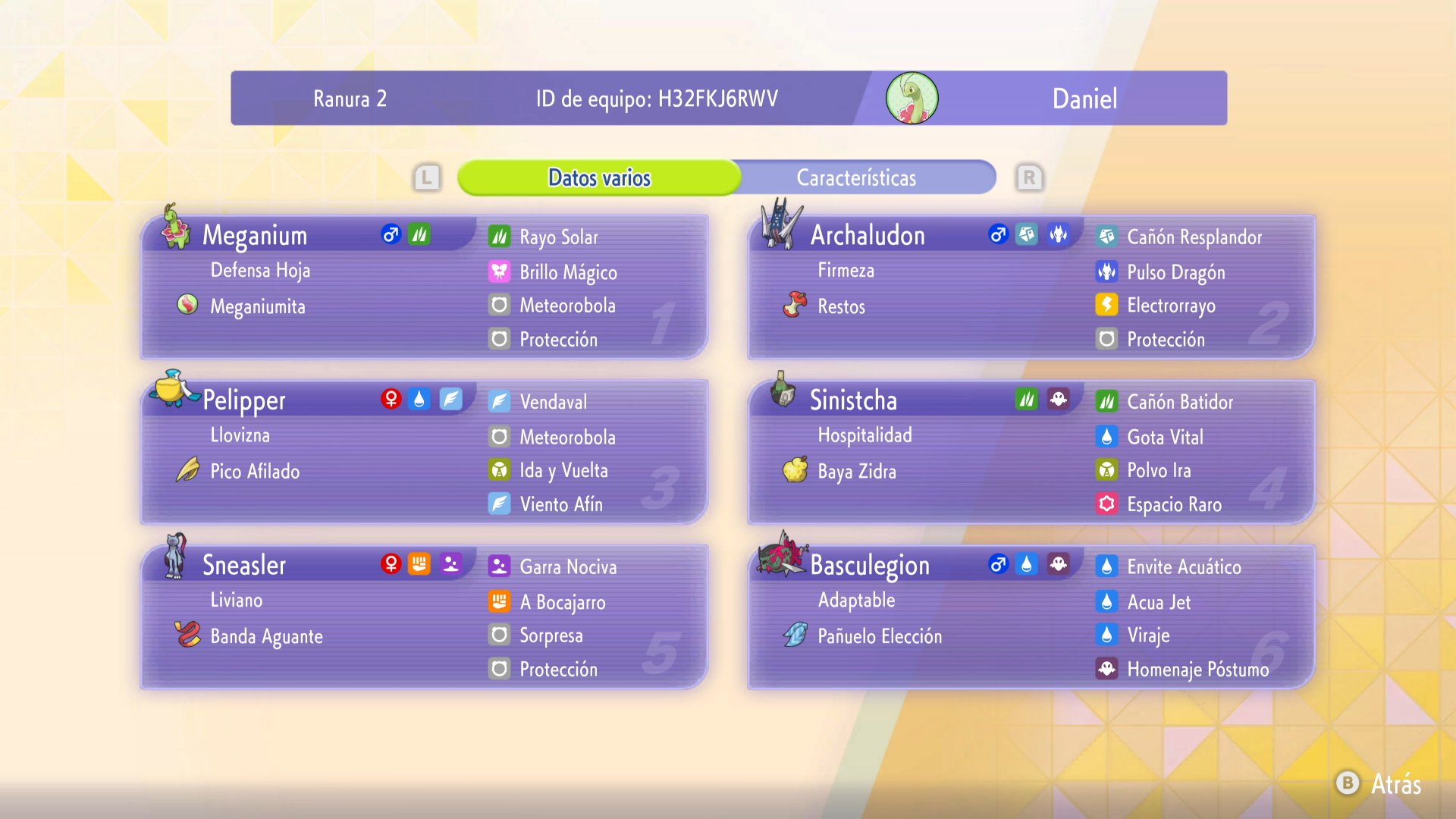 danielcmini's Master Ball Meganium Rain screenshot 2